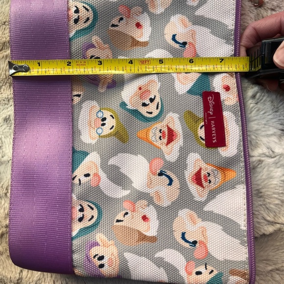 Harveys Disney Snow White & Seven Dwarfs Canvas Cosmetic Bag / Pouch - Picture 6 of 14